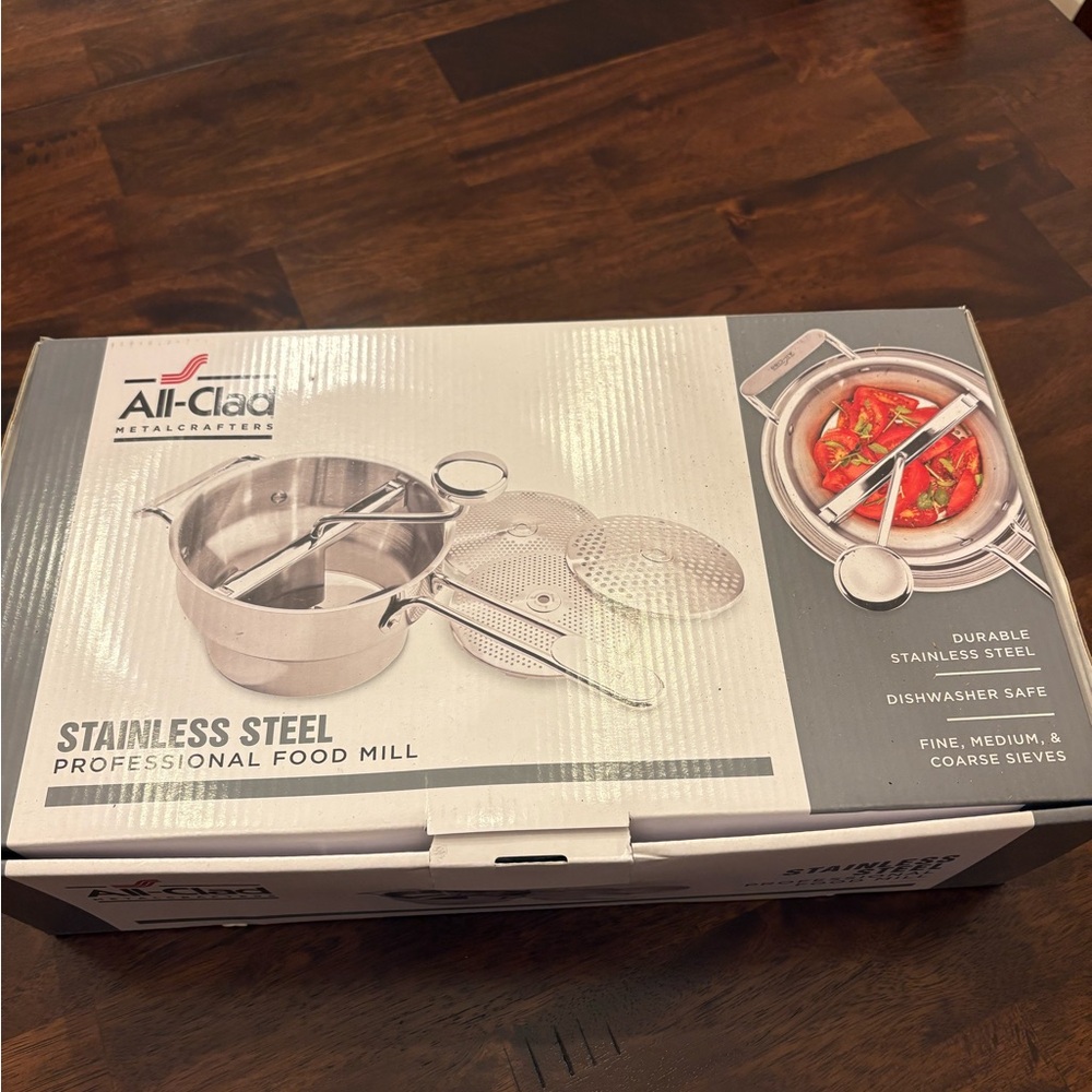 All Clad Stainless Food Mill
